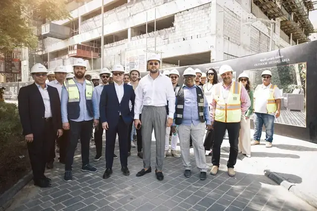 Metin SARI MAAS Developers tam ekip şantiye Dubai
